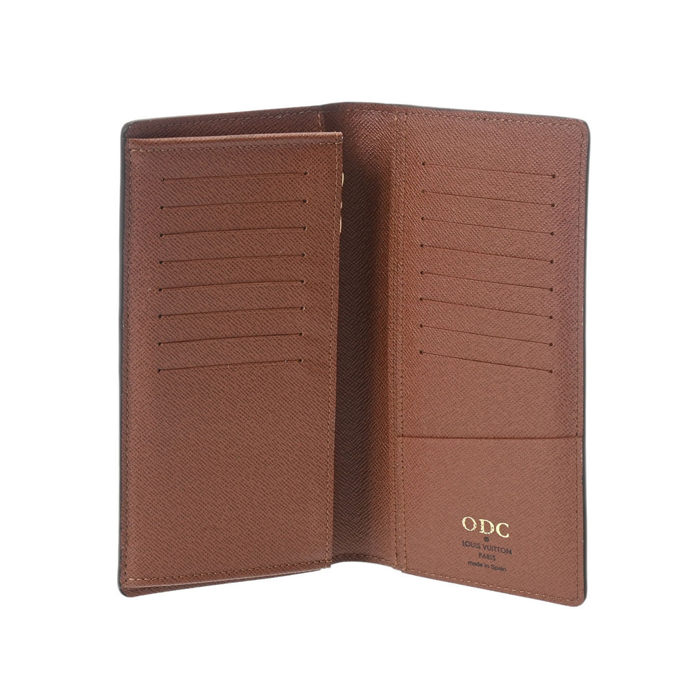 Louis Vuitton Wallet Long Monogram Brazza Portefeuille Brown Canvas - Picture 8 of 8